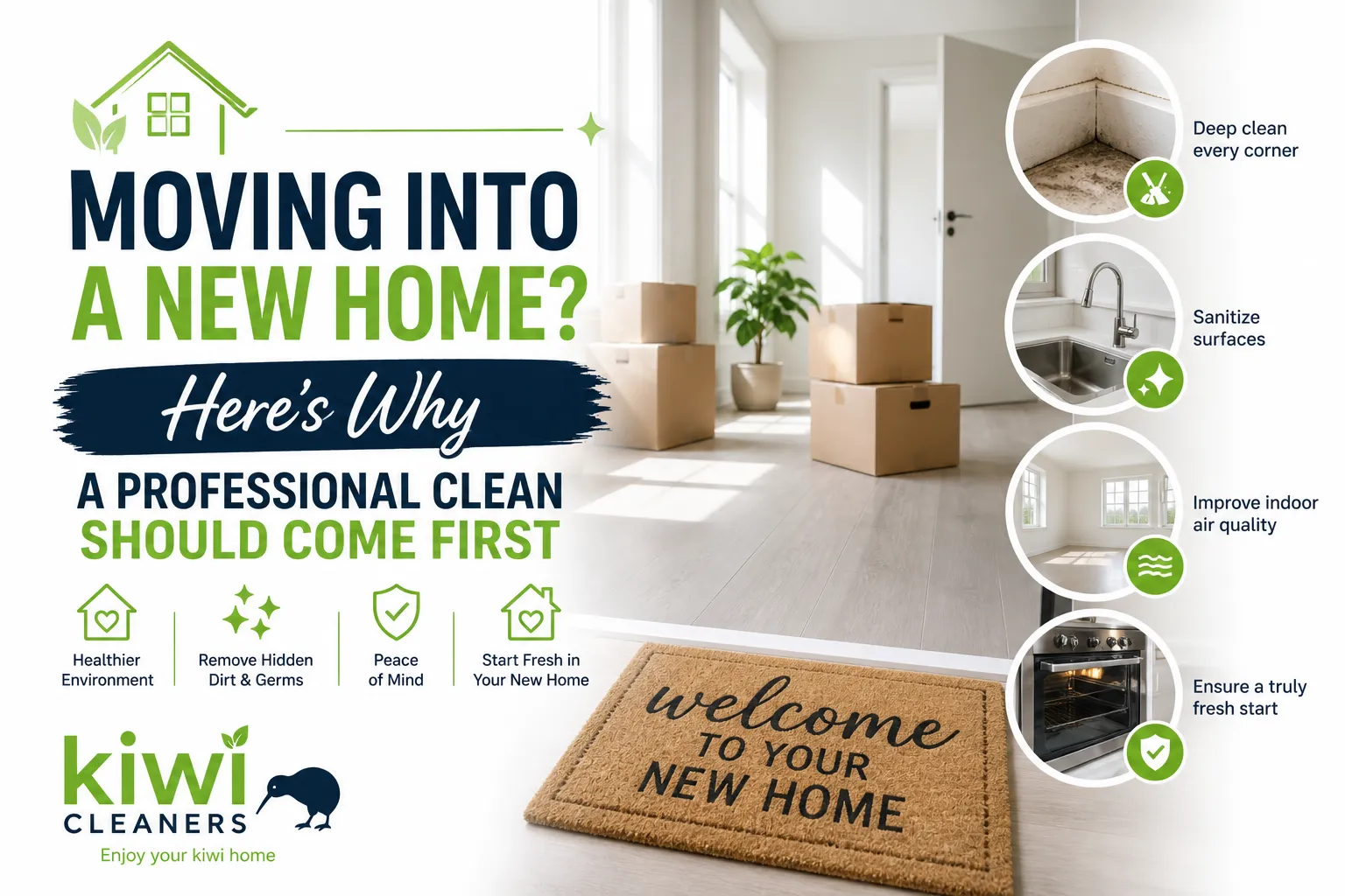 Moving Into a New Home? Here's Why a Professional Clean Should Come First